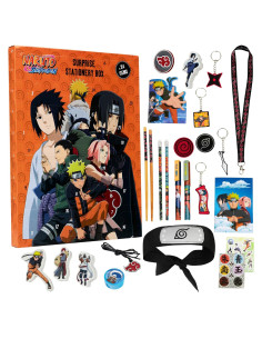 Calendario de Adviento Naruto 2025 con 24 Sorpresas para Niños