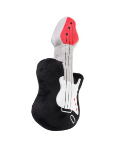 Guitarra de Peluche Rock Star Lambs & Ivy - Gris y Negro 2