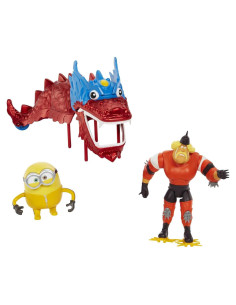 Juego de Figuras de Acción Minions Mattel Bob y Svengeance