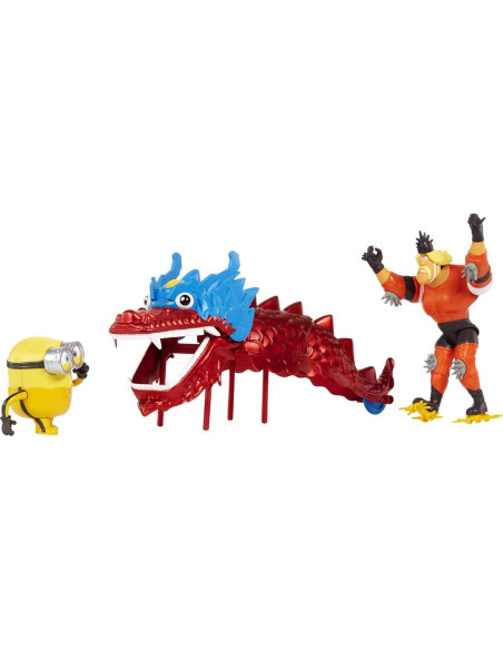 Juego de Figuras de Acción Minions Mattel Bob y Svengeance