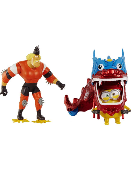 Juego de Figuras de Acción Minions Mattel Bob y Svengeance