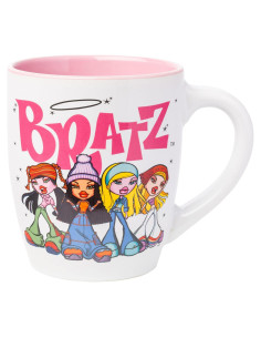 Taza de Cerámica Jumbo Bratz Silver Buffalo 710 ml Rosa
