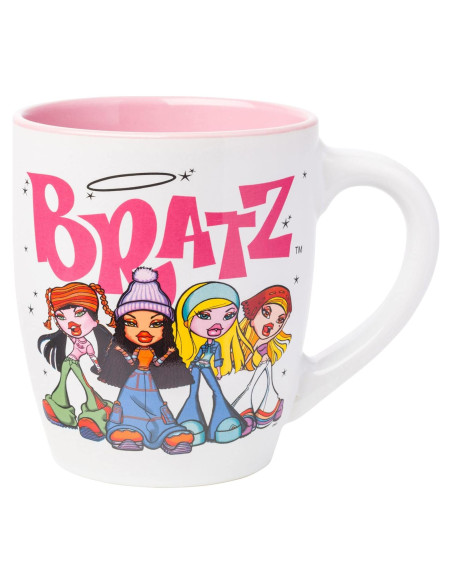 Taza de Cerámica Jumbo Bratz Silver Buffalo 710 ml Rosa