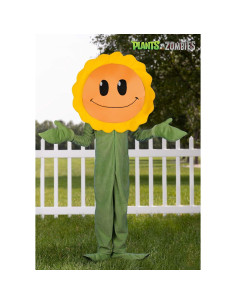 Disfraz Girasol Plants Vs Zombies Niños - Mono Verde XL 2
