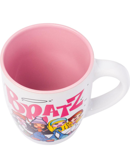 Taza de Cerámica Jumbo Bratz Silver Buffalo 710 ml Rosa