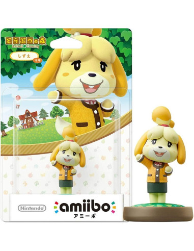 Conjunto 2 Amiibo Animal Crossing Isabelle y Lottie Invierno