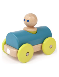 Juego de Bloques Magnéticos Tegu 3 Piezas Verde Azulado