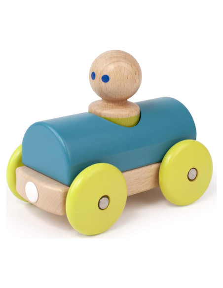 Juego de Bloques Magnéticos Tegu 3 Piezas Verde Azulado