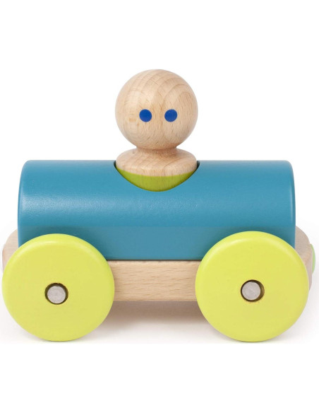 Juego de Bloques Magnéticos Tegu 3 Piezas Verde Azulado