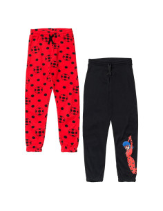 Mallas de forro polar para niñas Miraculous Ladybug - 2 Paquetes
