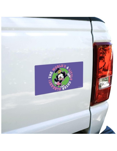Imán Animaniacs Graphics & More 19.3x10.2cm Vinilo Multicolor