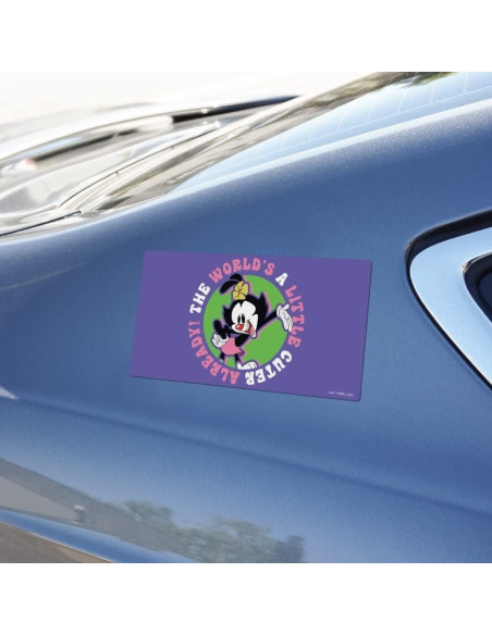 Imán Animaniacs Graphics & More 19.3x10.2cm Vinilo Multicolor