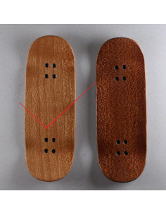 Deck de Fingerboard Hecho a Mano Soldierbar 99x34cm Marrón 2