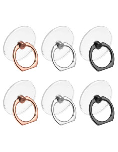 Soporte de Anillo para Teléfono Molain 6 Pcs 360 Rotación