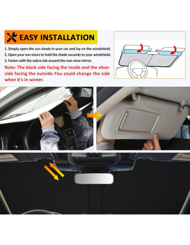 Protector Solar Parabrisas D-Lumina para Subaru Crosstrek 2018-2024