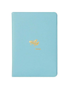 Cubierta de Pasaporte S-Shine Azul Real con Organizador