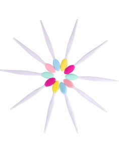 5 Cepillos Exfoliantes de Labios de Silicona Qundaoily 2