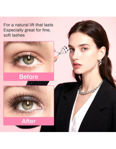 40 Almohadillas de Silicona para Rizador de Pestañas PL