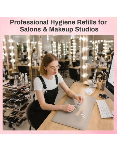 40 Almohadillas de Silicona para Rizador de Pestañas PL