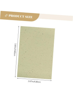 300 Hojas Absorbentes de Aceite Facial DEARMAMY 9.8x6.8cm 2