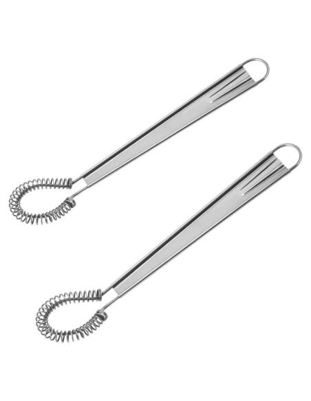 Batidor de Huevo Mini Tangseajiao Acero Inoxidable 2 Piezas