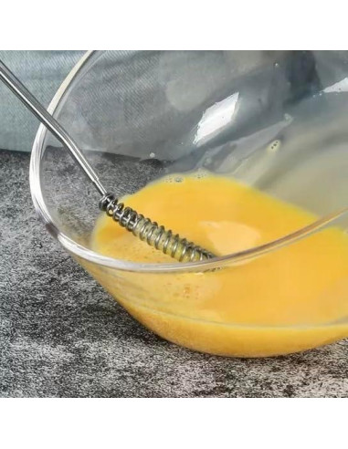 Batidor de Huevo Mini Tangseajiao Acero Inoxidable 2 Piezas