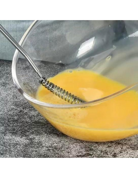 Batidor de Huevo Mini Tangseajiao Acero Inoxidable 2 Piezas