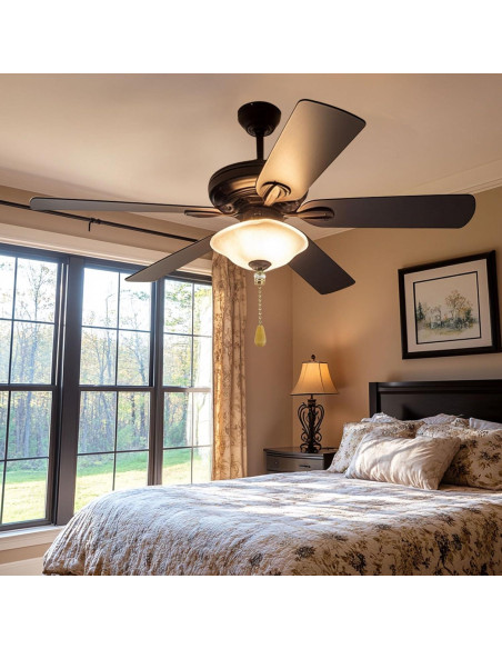 Juego de 4 Extensores de Cadena para Ventilador de Techo PESUMA