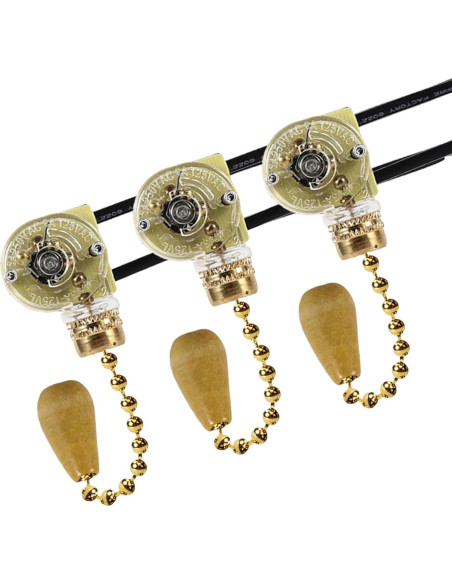 Juego de 4 Extensores de Cadena para Ventilador de Techo PESUMA