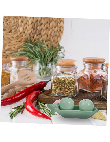 Tarro de Sazonador Cerámico HEALLILY en Forma de Guisante