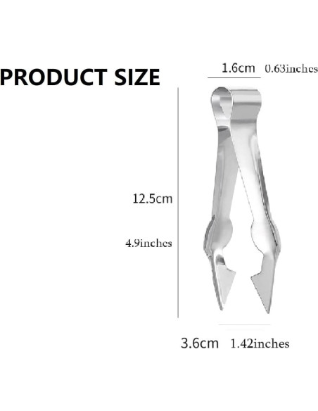 Clip Removedor de Tallos Cauaoa - Acero Inoxidable 15.2 cm
