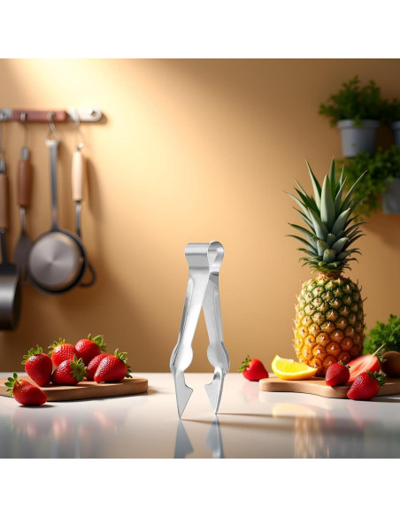 Clip Removedor de Tallos Cauaoa - Acero Inoxidable 15.2 cm