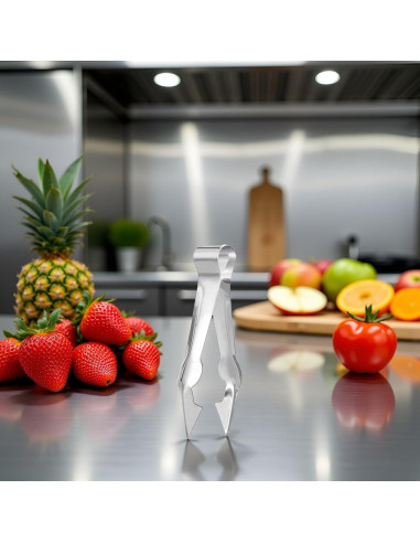 Clip Removedor de Tallos Cauaoa - Acero Inoxidable 15.2 cm