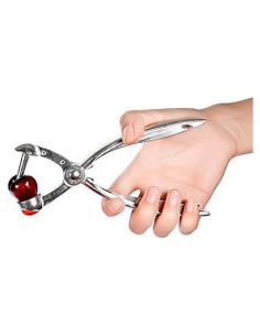 Herramienta para quitar huesos de cereza HAOHIZE de acero inoxidable