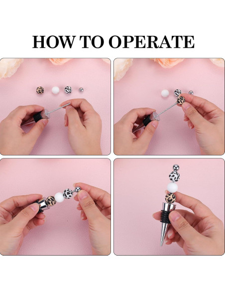 Juego de 18 Tapones de Vino Reutilizables WEWAYSMILE Platino