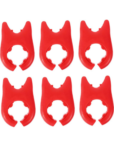 Soporte de Cuchara de Silicona MOLUCKFU 6 Piezas Antiderrame