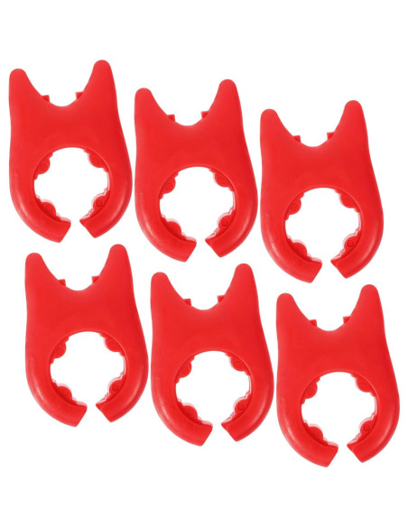 Soporte de Cuchara de Silicona MOLUCKFU 6 Piezas Antiderrame