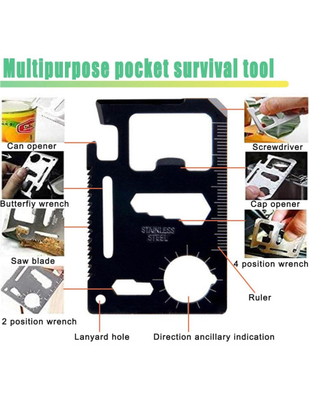 Juego de 24 herramientas multifuncionales DHYLRICHER