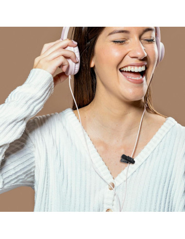 30 Clips de Micrófono de Solapa LIQWEI para Auriculares