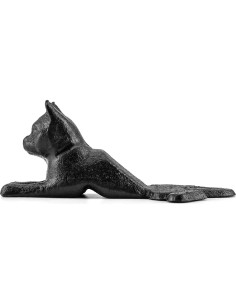 Tope de Puerta de Hierro Fundido QWORK Vintage Negro 0.53 kg 2