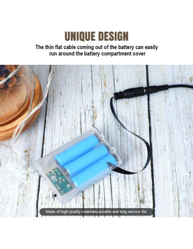 Adaptador de Alimentación CA Lenink 1 a 3 Baterías AA con Interruptor