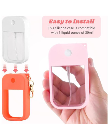 Estuches de Silicona para Desinfectante Touchlan-d - 3 Piezas