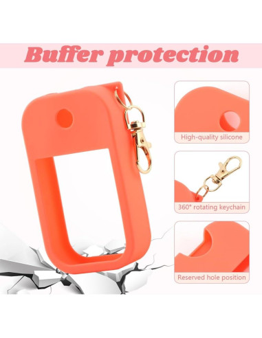 Estuches de Silicona para Desinfectante Touchlan-d - 3 Piezas