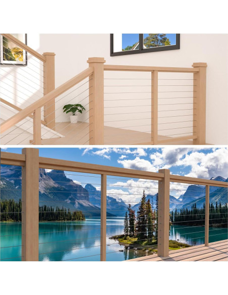 Muzata 50PCS Manguitos Protectores Acero Inoxidable T316 1/8"