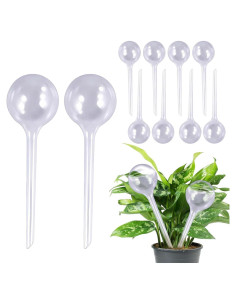 10 Esferas de Riego Automático BADAO 13x5 cm para Plantas
