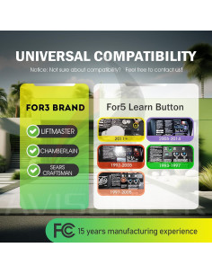 Teclado Remoto Universal LiftMaster 878MAX/893MAX para Garaje 2