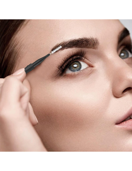 20 Cepillos Micro para Cejas CANIPHA con Tapa y 2 Tamaños