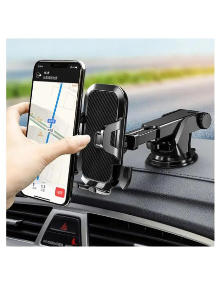 Soporte para Teléfono de Coche Genérico con Rotación 360