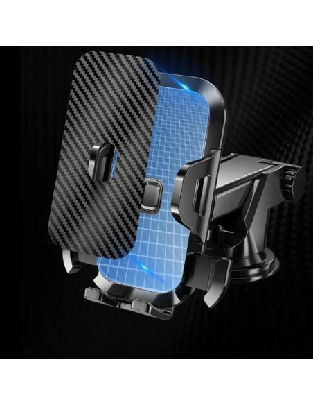 Soporte para Teléfono de Coche Genérico con Rotación 360
