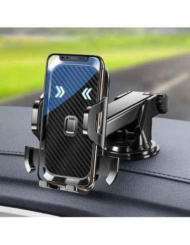 Soporte para Teléfono de Coche Genérico con Rotación 360